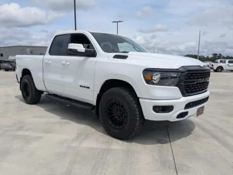 White 2022 Ram 1500 Big Horn for sale in Douglas, GA