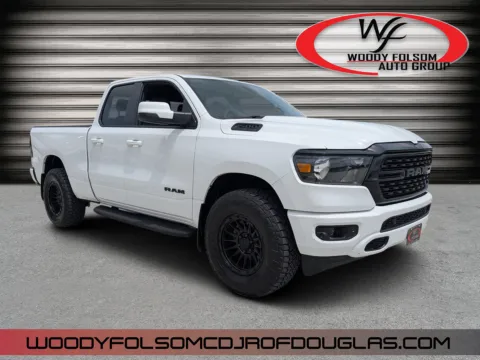 White 2022 Ram 1500 Big Horn for sale in Douglas, GA