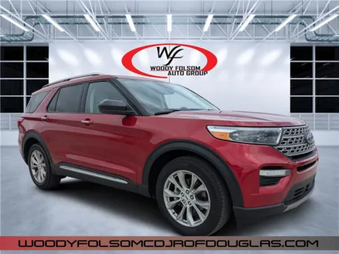 Red 2024 Ford Explorer Limited for sale in Douglas, GA