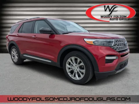 Red 2024 Ford Explorer Limited for sale in Douglas, GA