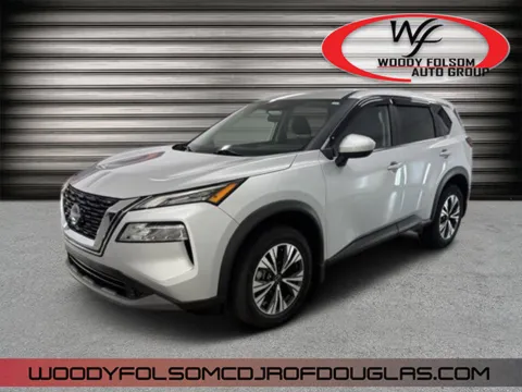 Silver 2023 Nissan Rogue SV for sale in Douglas, GA