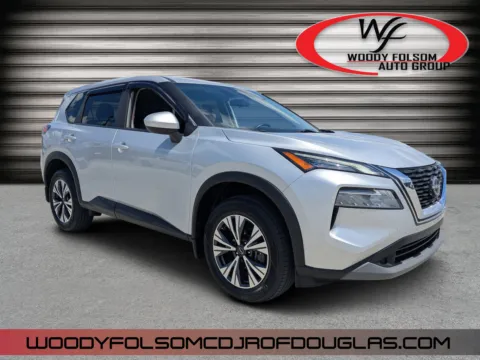Silver 2023 Nissan Rogue SV for sale in Douglas, GA