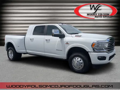 White 2023 Ram 3500 Longhorn for sale in Douglas, GA