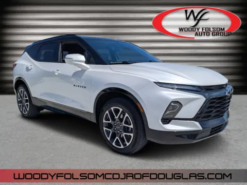 White 2023 Chevrolet Blazer RS for sale in Douglas, GA