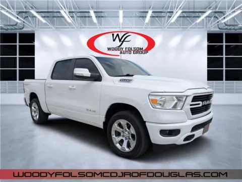 White 2021 Ram 1500 Big Horn for sale in Douglas, GA
