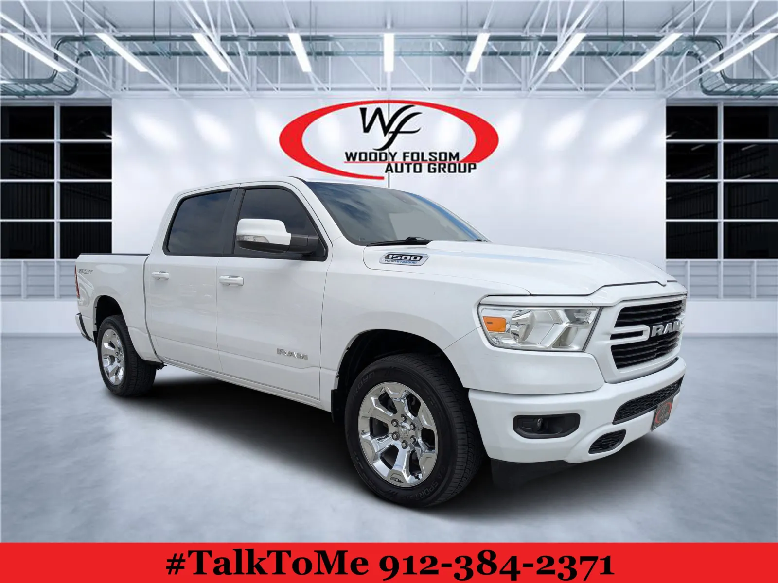 White 2021 Ram 1500 Big Horn for sale in Douglas, GA