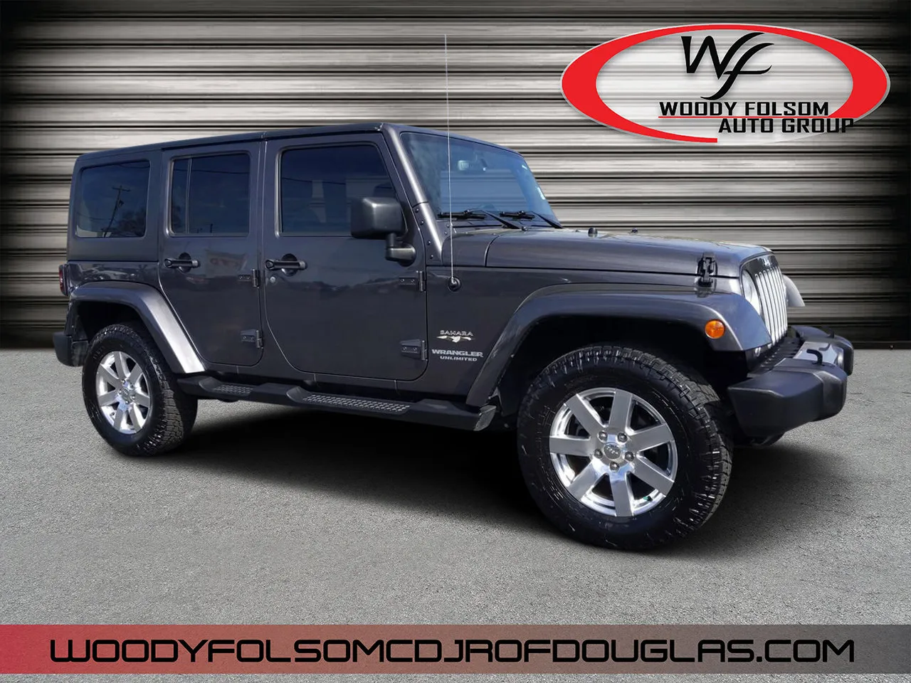 Gray 2016 Jeep Wrangler Unlimited Sahara for sale in Douglas, GA