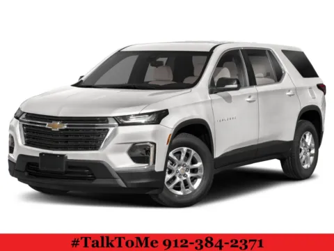 White 2023 Chevrolet Traverse LT Cloth for sale in Douglas, GA