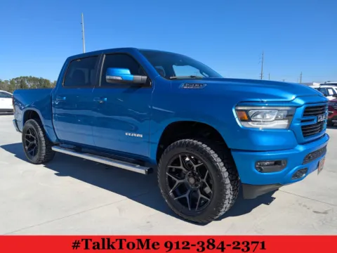 Blue 2020 Ram 1500 Big Horn for sale in Douglas, GA