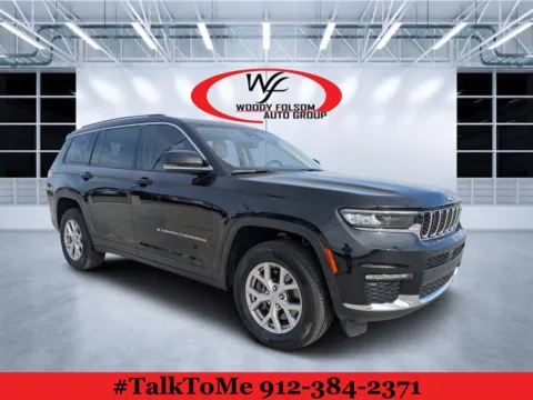 Black 2021 Jeep Grand Cherokee L Limited for sale in Douglas, GA