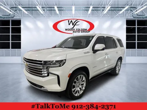 White 2022 Chevrolet Tahoe High Country for sale in Douglas, GA