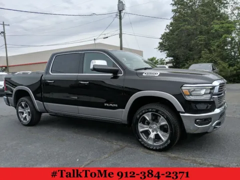 Black 2021 Ram 1500 Laramie for sale in Douglas, GA
