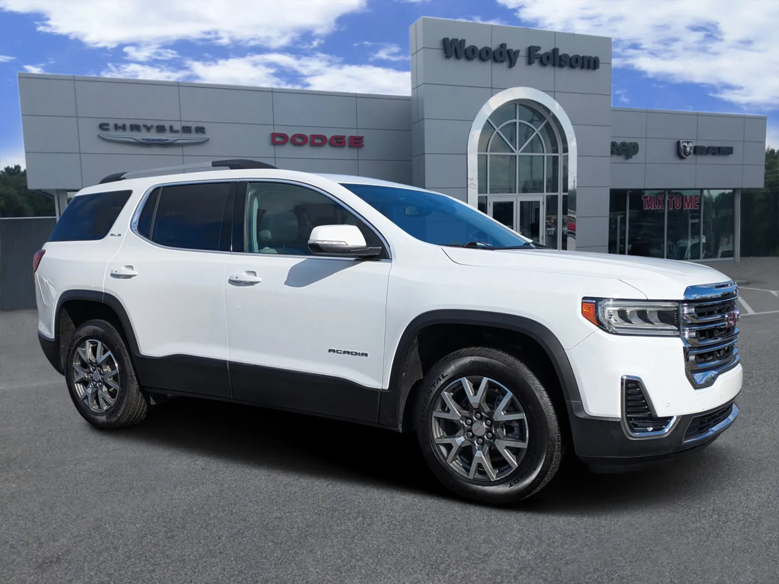 White 2022 GMC Acadia SLE for sale in Vidalia, GA