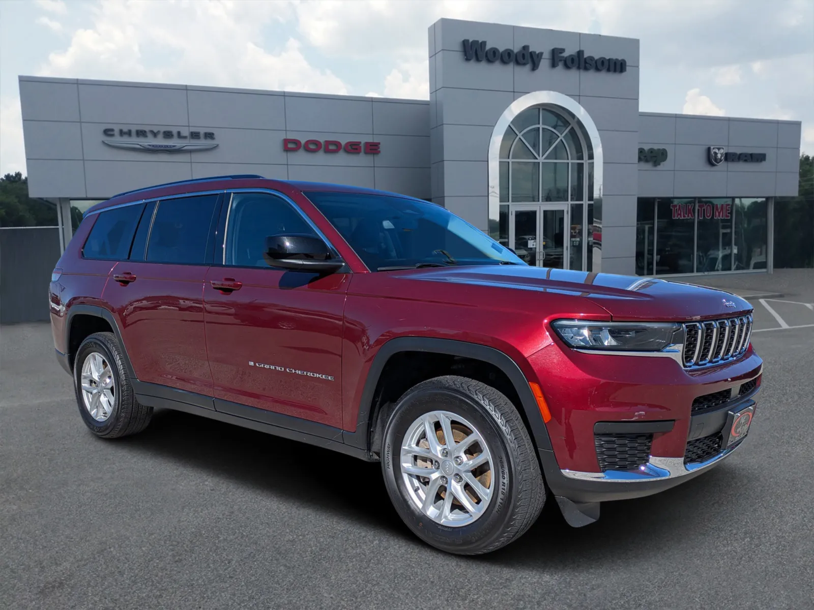 Red 2023 Jeep Grand Cherokee L Laredo for sale in Vidalia, GA