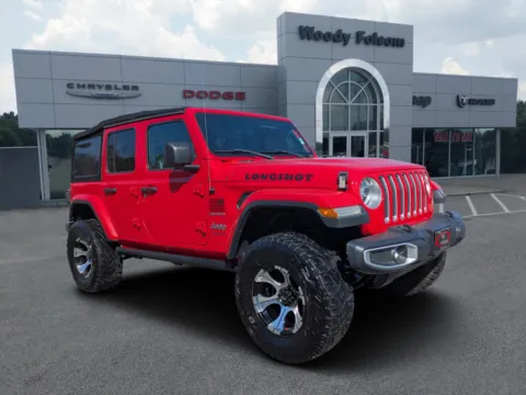 Red 2018 Jeep Wrangler Unlimited Sahara for sale in Vidalia, GA