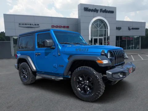 Blue 2022 Jeep Wrangler Willys Sport for sale in Vidalia, GA