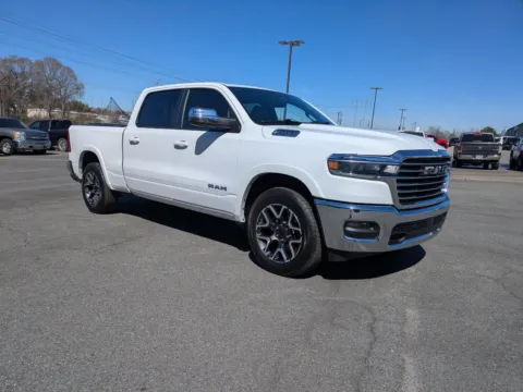 White 2025 Ram 1500 Laramie for sale in Vidalia, GA