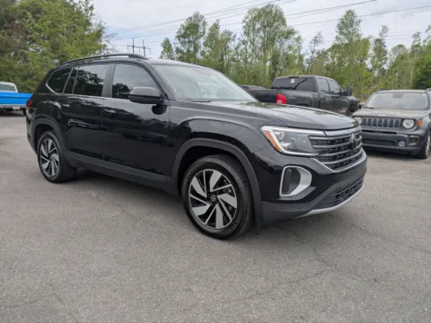 Black 2024 Volkswagen Atlas 2.0T SE w/Technology for sale in Vidalia, GA