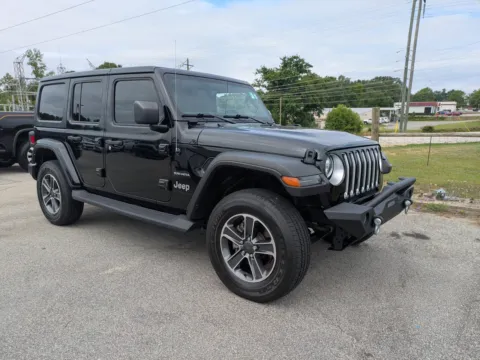 Black 2023 Jeep Wrangler Sahara for sale in Vidalia, GA
