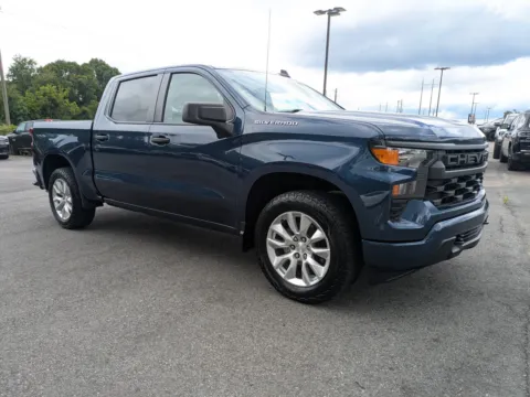 Blue 2023 Chevrolet Silverado 1500 Custom for sale in Vidalia, GA