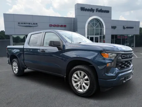 Blue 2023 Chevrolet Silverado 1500 Custom for sale in Vidalia, GA
