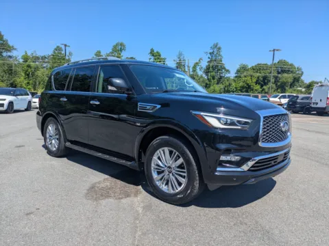 Black 2019 INFINITI QX80 LUXE for sale in Vidalia, GA