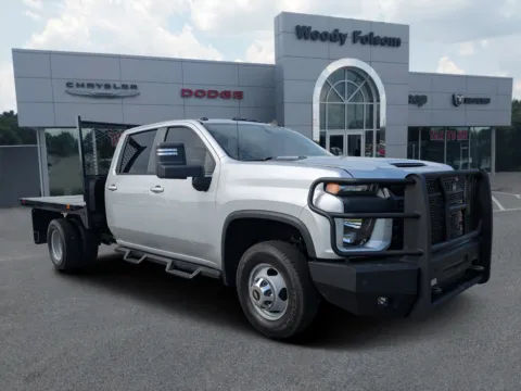 Silver 2021 Chevrolet Silverado 3500 HD CC LT for sale in Vidalia, GA