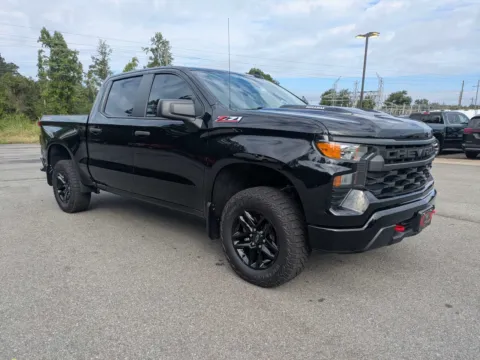 Black 2025 Chevrolet Silverado 1500 Custom Trail Boss for sale in Vidalia, GA
