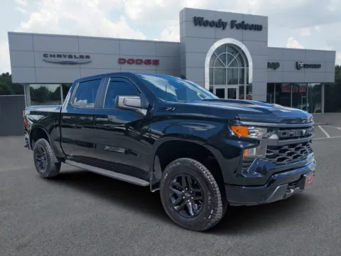Black 2025 Chevrolet Silverado 1500 Custom Trail Boss for sale in Vidalia, GA