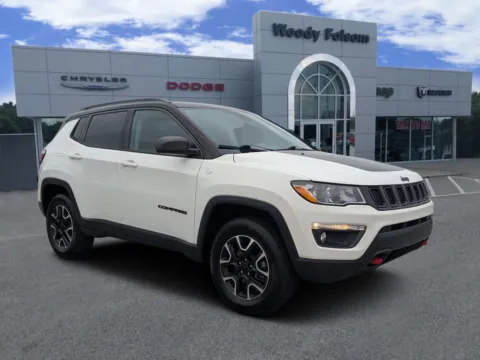 White 2021 Jeep Compass Trailhawk for sale in Vidalia, GA