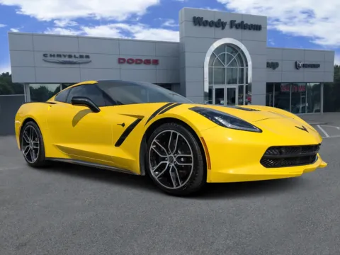 Yellow 2016 Chevrolet Corvette Z51 3LT for sale in Vidalia, GA