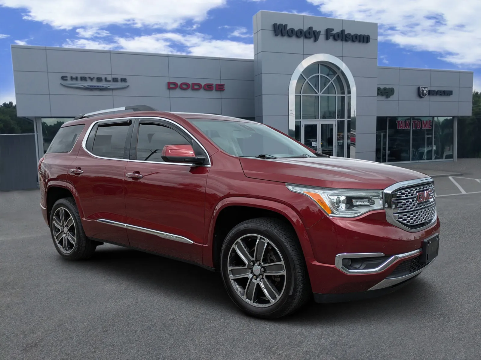 Red 2017 GMC Acadia Denali for sale in Vidalia, GA