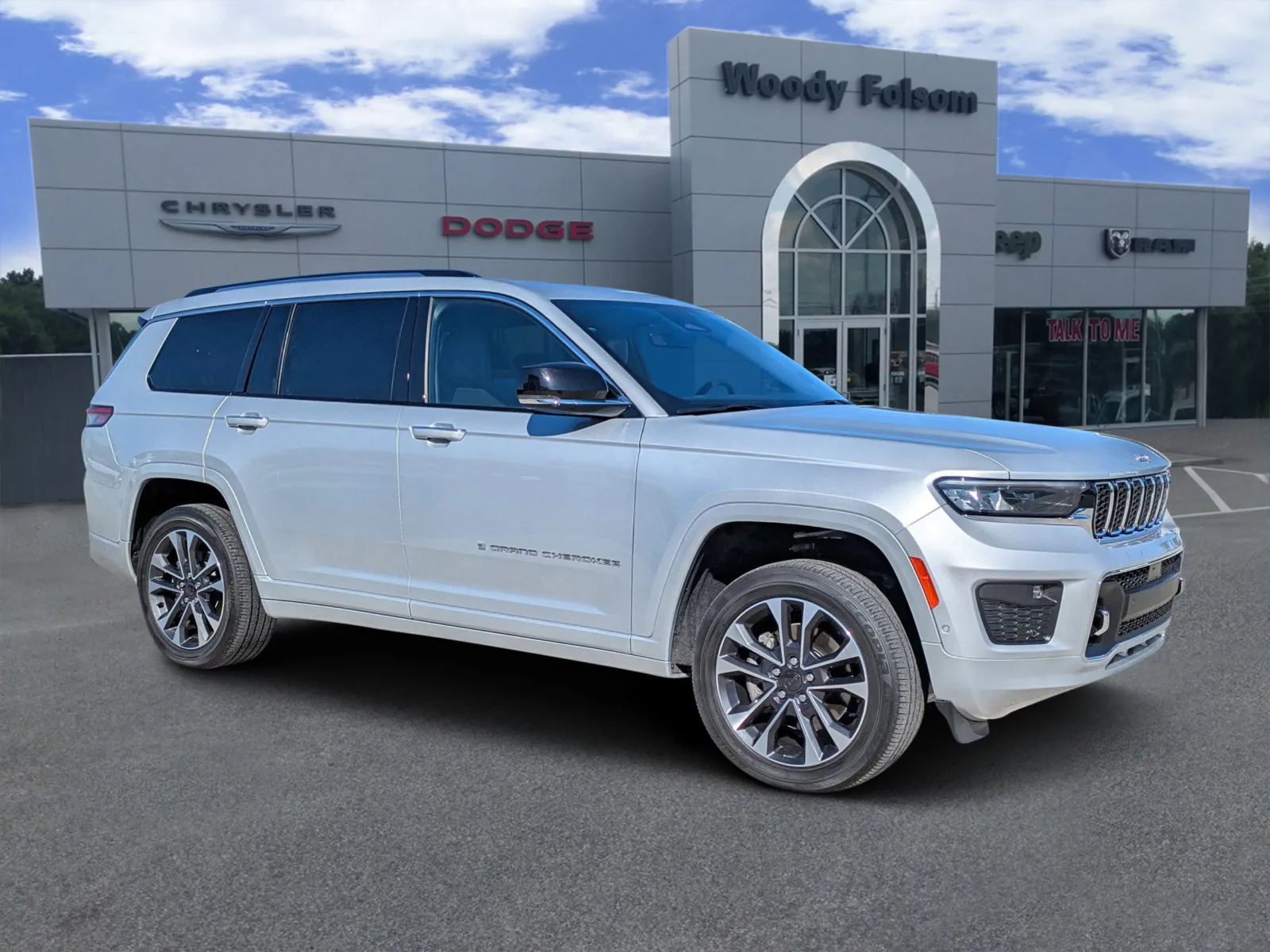 Silver 2024 Jeep Grand Cherokee L Overland for sale in Vidalia, GA