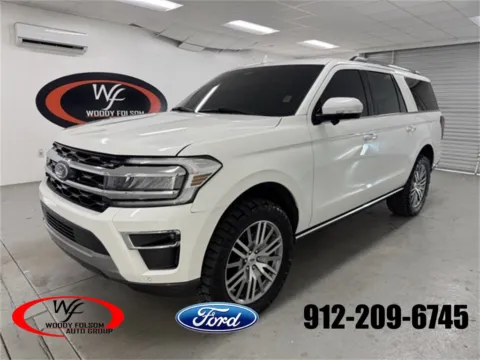 White 2024 Ford Expedition Max Limited for sale in Baxley, GA