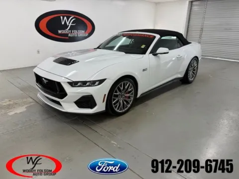 White 2024 Ford Mustang GT Premium for sale in Baxley, GA
