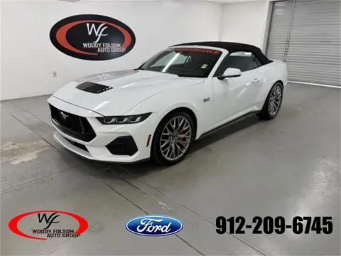 White 2024 Ford Mustang GT Premium for sale in Baxley, GA