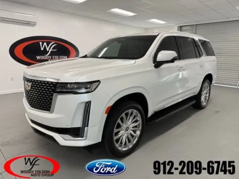 White 2021 Cadillac Escalade Premium Luxury for sale in Baxley, GA