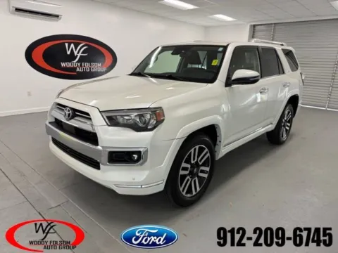 White 2022 Toyota 4Runner Limited for sale in Baxley, GA