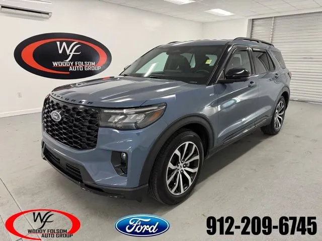 Blue 2025 Ford Explorer ST-Line for sale in Baxley, GA