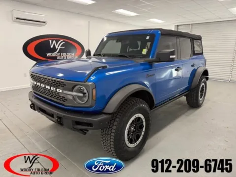 Blue 2022 Ford Bronco Badlands for sale in Baxley, GA