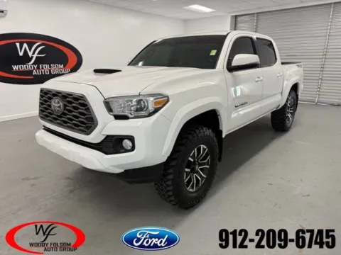 White 2021 Toyota Tacoma TRD Sport for sale in Baxley, GA