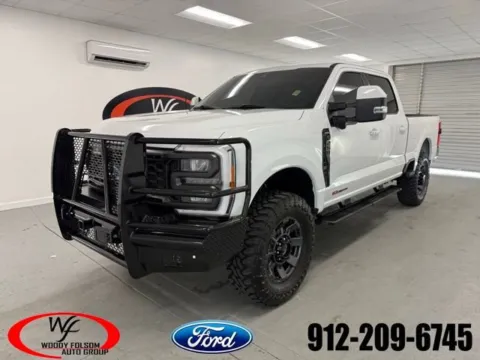 White 2023 Ford Super Duty F-250 SRW LARIAT for sale in Baxley, GA