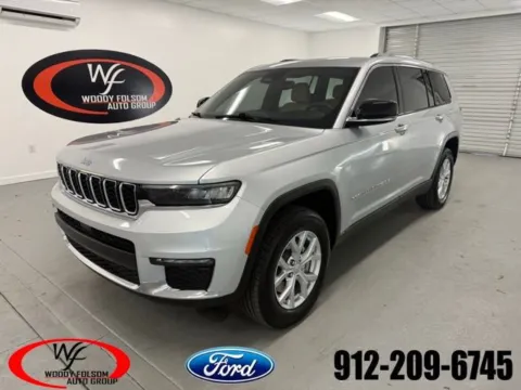 Silver 2023 Jeep Grand Cherokee L Limited for sale in Baxley, GA