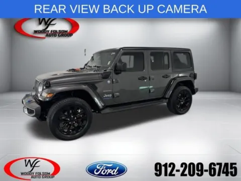 Gray 2022 Jeep Wrangler 4xe Unlimited Sahara for sale in Baxley, GA