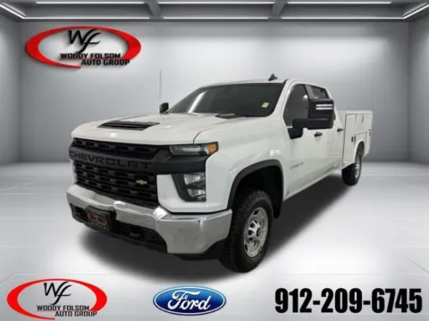 White 2022 Chevrolet Silverado 2500HD Work Truck for sale in Baxley, GA