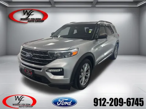 Silver 2022 Ford Explorer XLT for sale in Baxley, GA