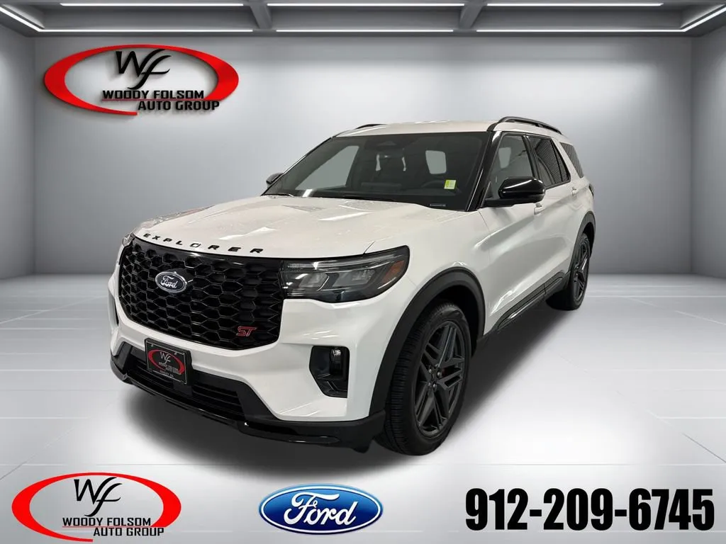 White 2025 Ford Explorer ST for sale in Baxley, GA