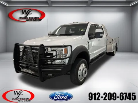 White 2022 Ford Super Duty F-450 DRW LARIAT for sale in Baxley, GA