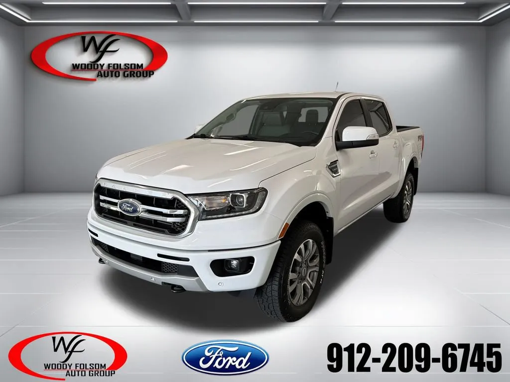 White 2023 Ford Ranger LARIAT for sale in Baxley, GA