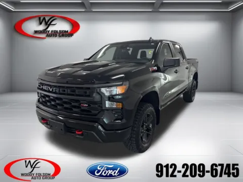Black 2025 Chevrolet Silverado 1500 Custom Trail Boss for sale in Baxley, GA